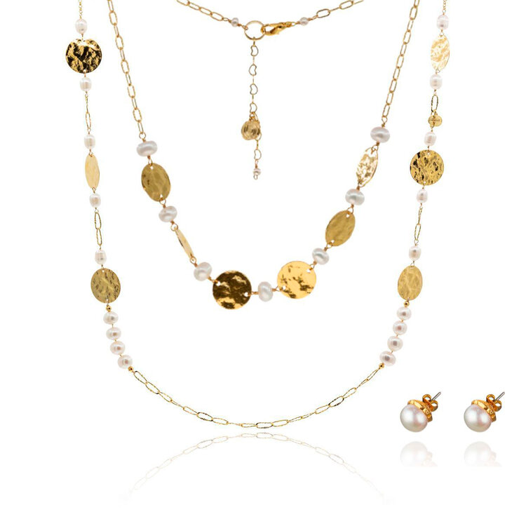 ABLIME JGO 2 COLLARES Y ARETES .MX
