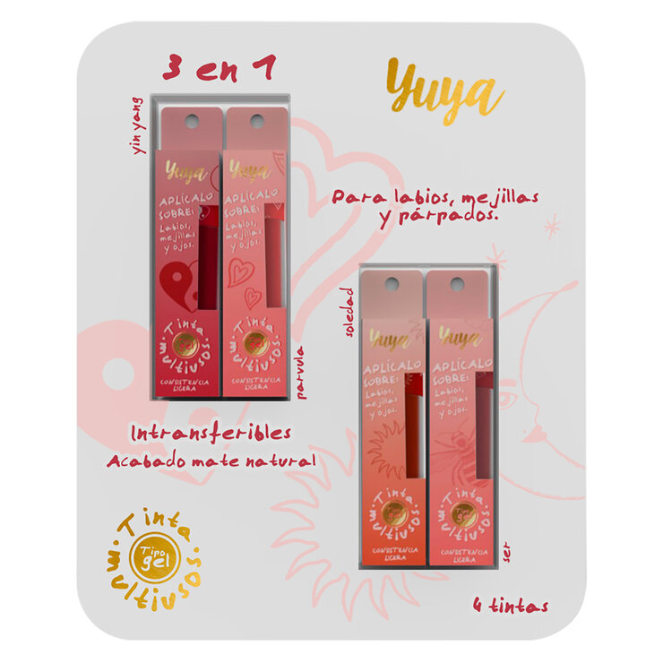 Yuya Tintas Multiusos 4 pzas — Imagen 1 de 4