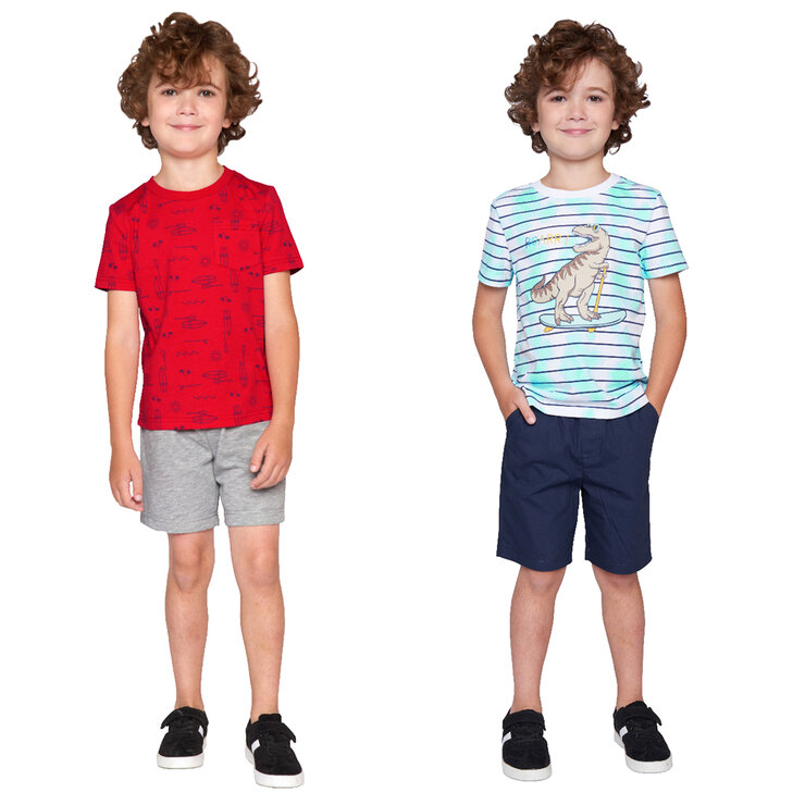 Pekkle Conjunto 4 piezas para Niños y Niñas Varias Tallas y Colores — Imagen 2 de 4