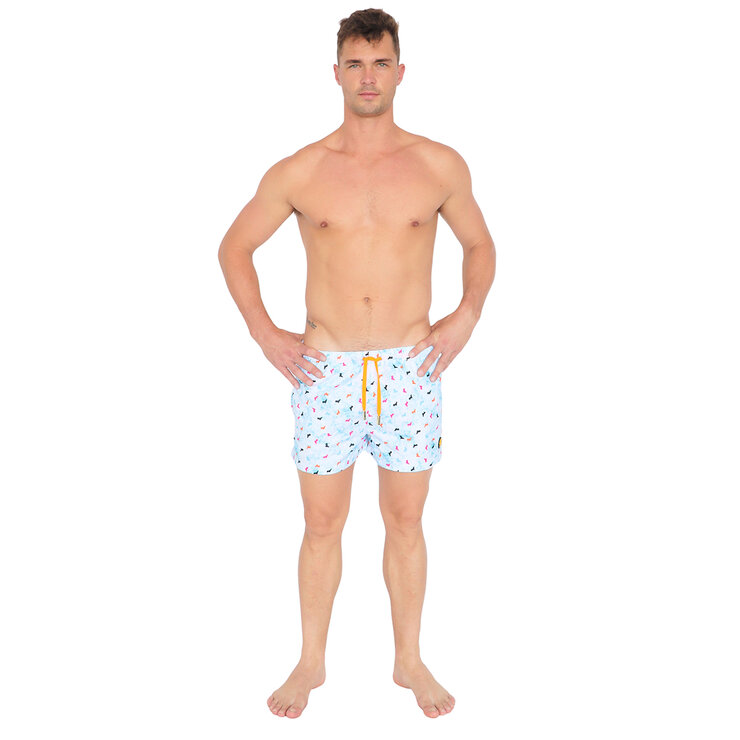 Ocean Slave, Traje de Baño con Jareta, Modelo Tye Die, para Caballero en Varias Tallas — Imagen 1 de 3