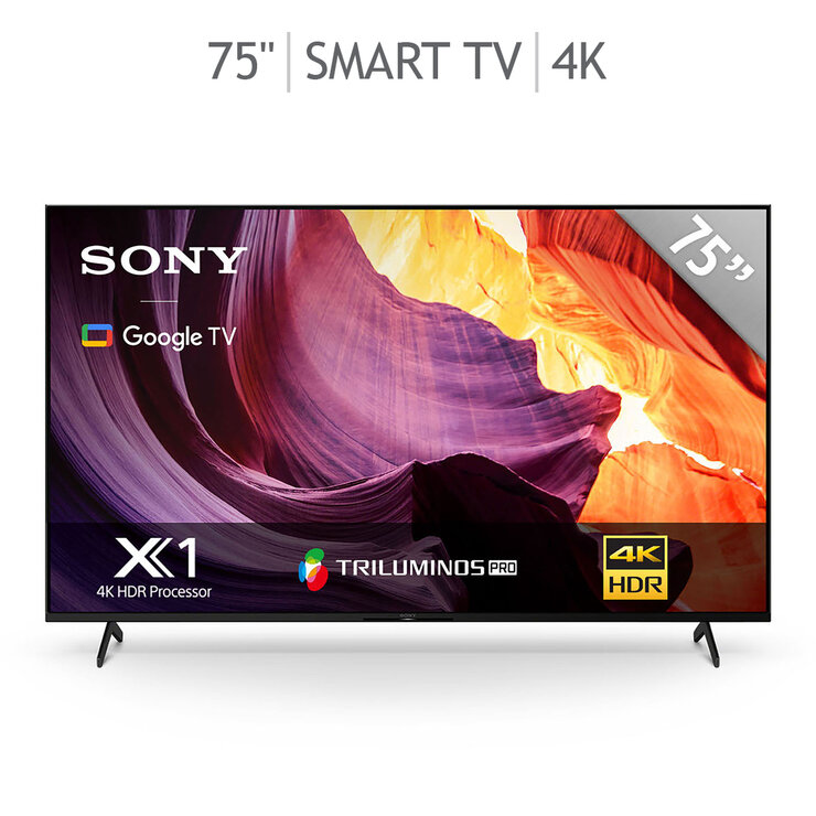 Sony Pantalla 75" 4K UHD Smart TV  — Imagen 1 de 4