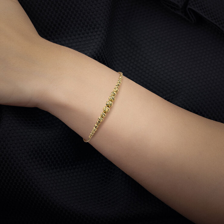 Pulsera, Oro Italiano de 14K — Imagen 3 de 4