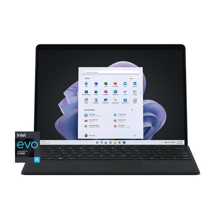 Microsoft Surface Pro 9 13" Intel® Core™ i5-1235U 8GB+256GB + Microsoft Teclado Cover para Surface Pro 8, Pro 9 y Pro X Negro — Imagen 1 de 4