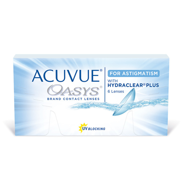 ACUVUE OASYS® Lente de Contacto con HYDRACLEAR Plus® para Astigmatismo — Imagen 2 de 3