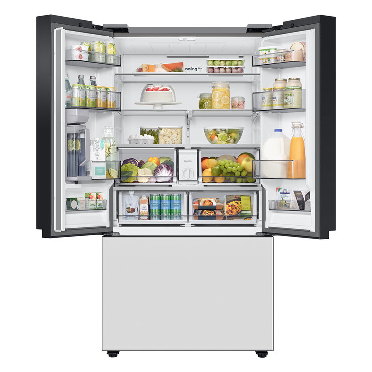 Samsung Refrigerador 30' Bespoke con paneles blancos — Imagen 2 de 4