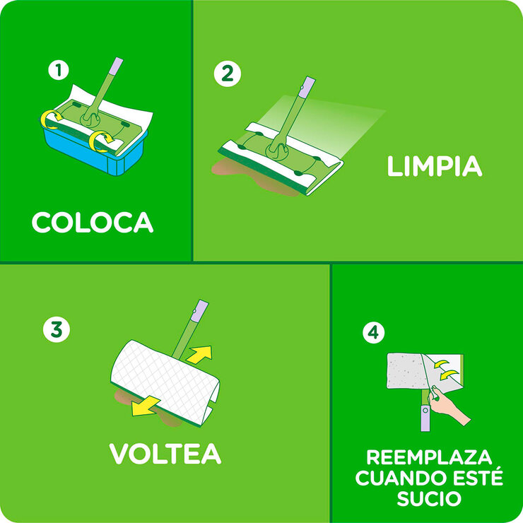 Swiffer Sweeper Multi-Superficie Repuestos para Barrer en Seco 52 Unidades  — Imagen 2 de 4