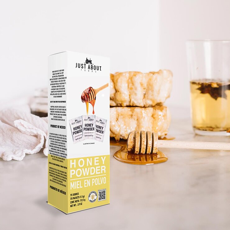 Just About Foods Miel en Polvo 75 sobres — Imagen 3 de 3