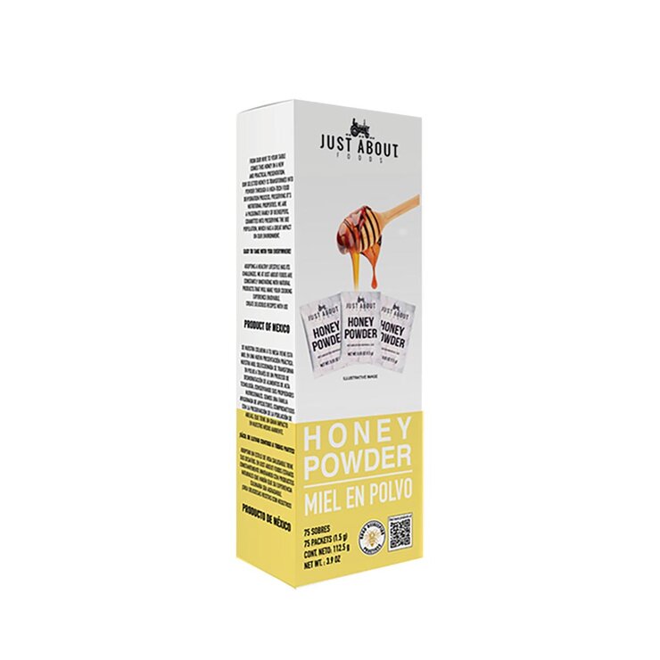 Just About Foods Miel en Polvo 75 sobres — Imagen 1 de 3