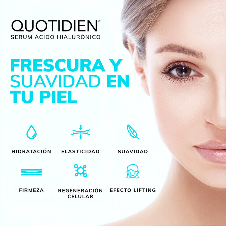 Quotidien Serum Facial con Ácido Hialurónico 30 ml — Imagen 2 de 4