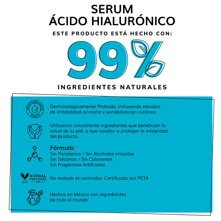 Quotidien Serum Facial con Ácido Hialurónico 30 ml — Imagen 4 de 4