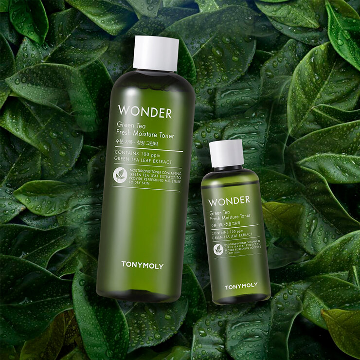 Tony Moly Wonder Tónico Facial de Té Verde 2 pzas — Imagen 3 de 4