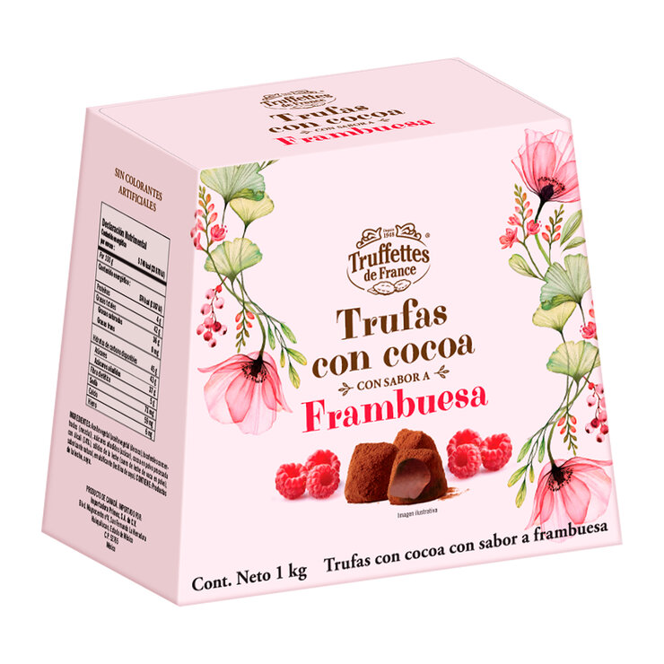 Truffettes de France Trufas con Cocoa Sabor a Frambuesa 1 kg — Imagen 2 de 2