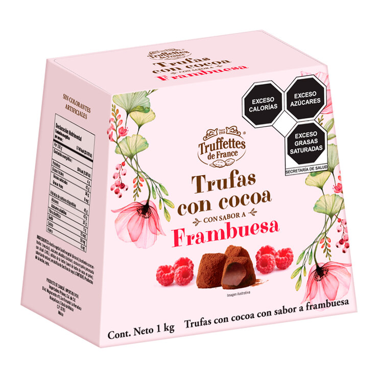 Truffettes de France Trufas con Cocoa Sabor a Frambuesa 1 kg — Imagen 1 de 2