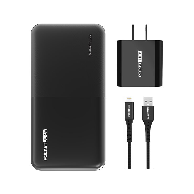 Pocket Juice™, Batería Compacta Portátil para Dispositivos Apple y Android — Imagen 1 de 3