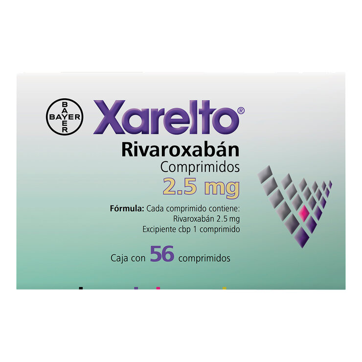 Xarelto 2.5mg. 56 comprimidos.  — Imagen 1 de 3
