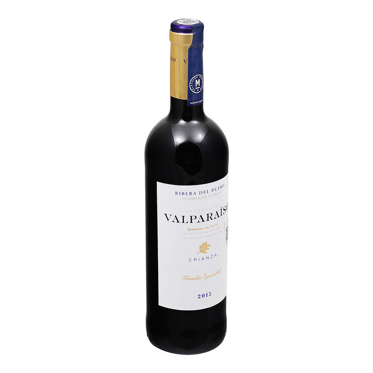 Vino Tinto Marqués De Valparaíso Crianza 750ml — Imagen 2 de 3