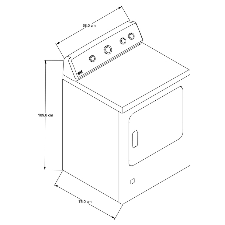Maytag Secadora de gas 19Kg — Imagen 2 de 4