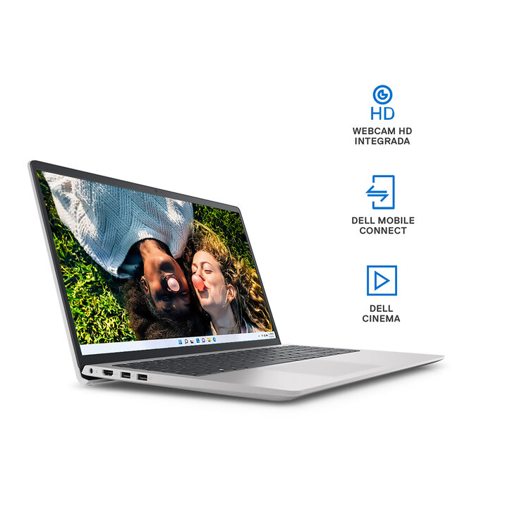 Dell Laptop Inspiron 15 3525 AMD Ryzen™ 7, 8 GB RAM, 512 GB SSD, Windows 11 Home, Silver — Imagen 4 de 4