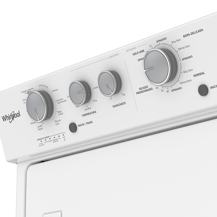 Whirlpool Centro de lavado 20Kg / 10Kg eléctrico — Imagen 3 de 4