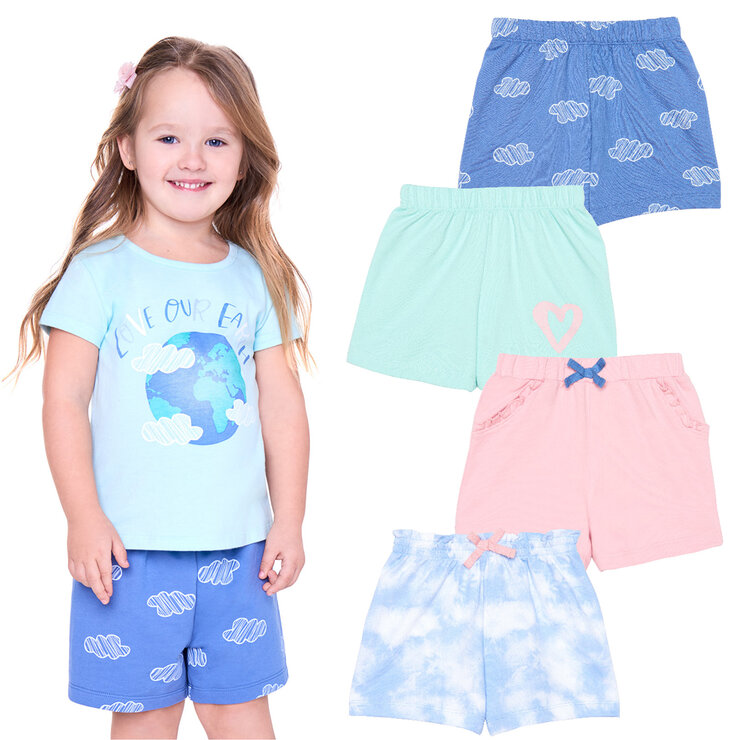 Pekkle 4 Shorts para Niñas o Niños Varias Tallas y Colores — Imagen 2 de 4