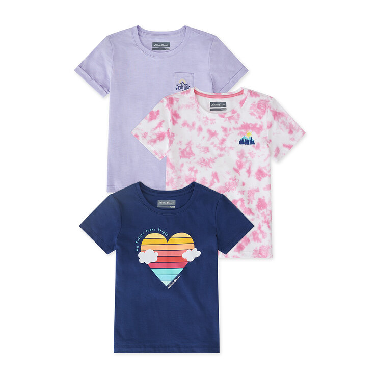 Eddie Bauer Playera 3 piezas para Niños o Niñas Varias Tallas y Colores — Imagen 1 de 4
