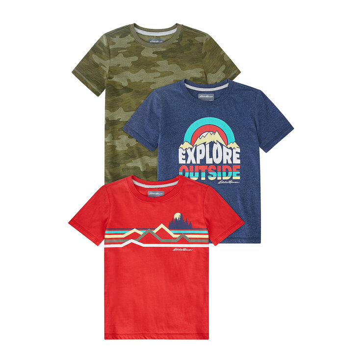 Eddie Bauer Playera 3 piezas para Niños o Niñas Varias Tallas y Colores — Imagen 2 de 4