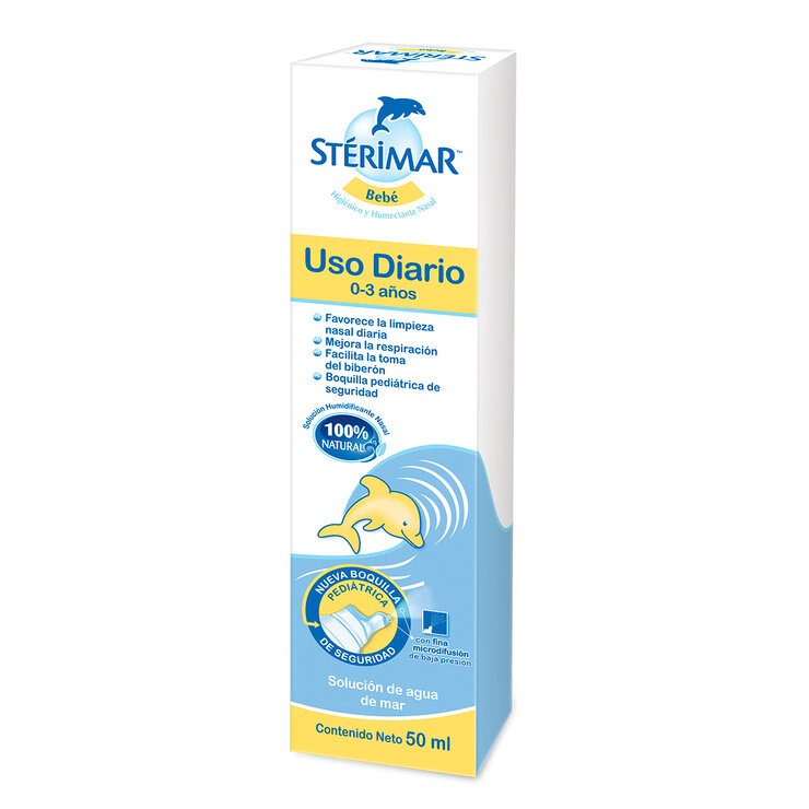 Stérimar Bebe Solución de Agua de Mar 50ml — Imagen 2 de 3