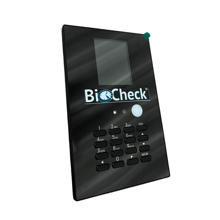 BioCheck Reloj Checador con Reconocimiento Facial y Dactilar Para 30 Empleados — Imagen 1 de 3