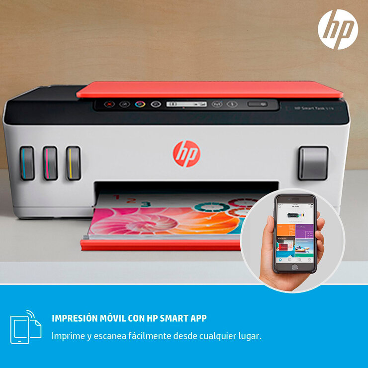 HP Multifuncional Smart Tank 519 — Imagen 2 de 4