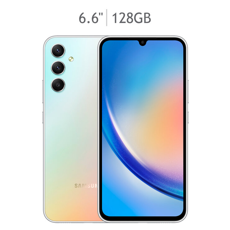 Samsung Galaxy A34 5G Plata 128 GB  — Imagen 1 de 4