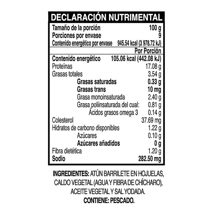 Mazatún Atún en Aceite sin soya 10 pzas de 130 g — Imagen 2 de 3