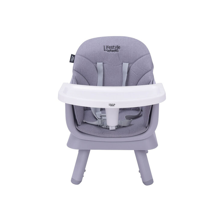 Infanti, Silla Alta 7 En 1 Manes, Color Gris — Imagen 3 de 4