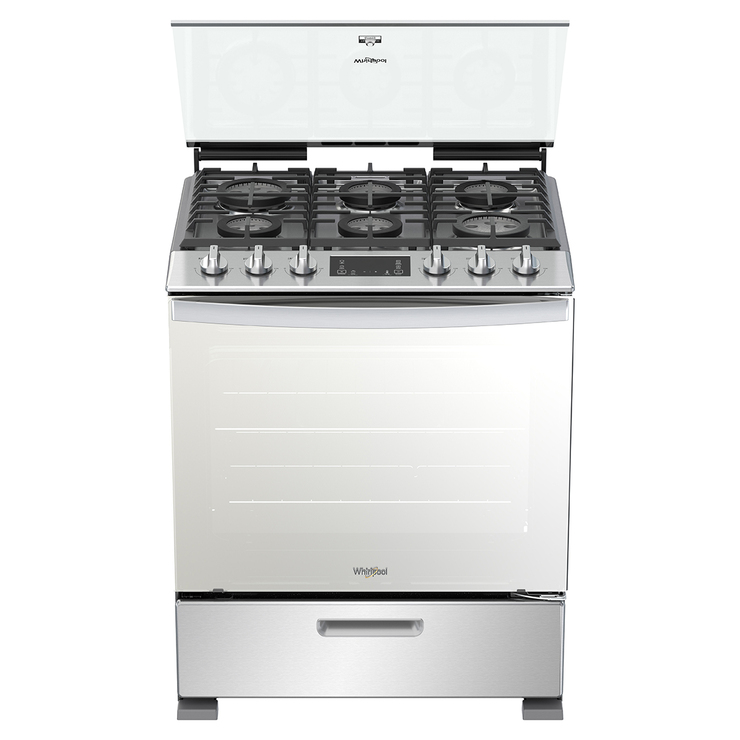 Estufa 30" al piso Whirlpool