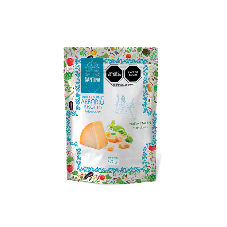 Arroz Arborio Parmesano Santina 3 bolsas de 270g — Imagen 1 de 4