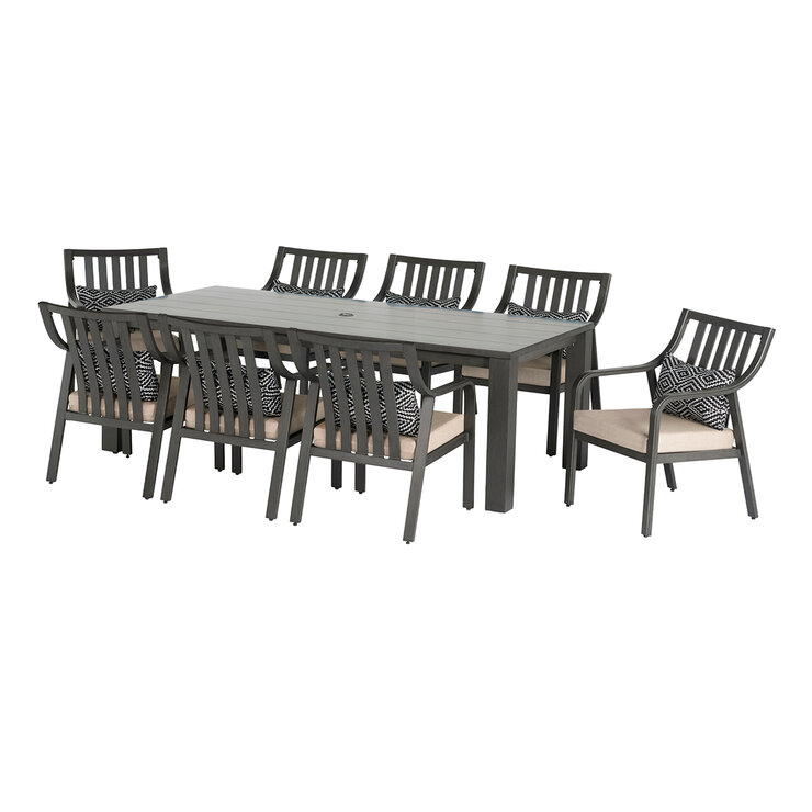 Atleisure, Catalina Juego de Comedor de 9 Piezas — Imagen 2 de 4
