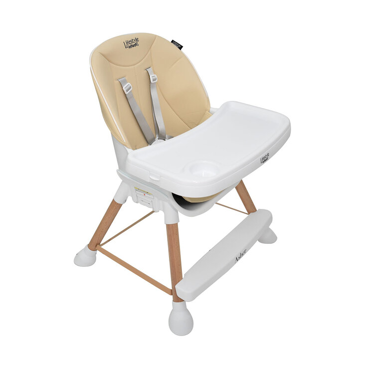 Infanti, Silla Alta Lifestyle Asher, Color Arena — Imagen 4 de 4
