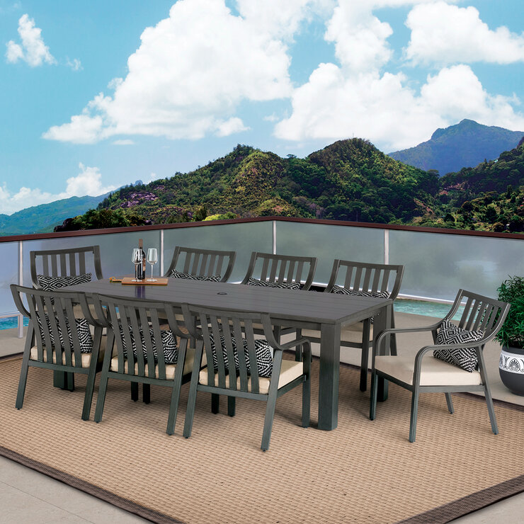 Atleisure, Catalina Juego de Comedor de 9 Piezas — Imagen 1 de 4