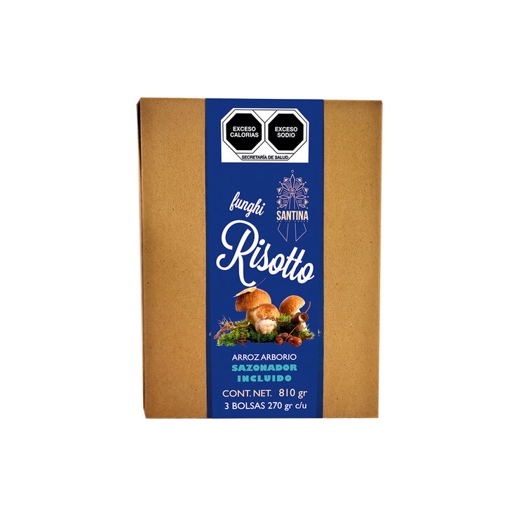 Arroz Arborio Santina Funghi 3 sobres de 270 g — Imagen 2 de 4