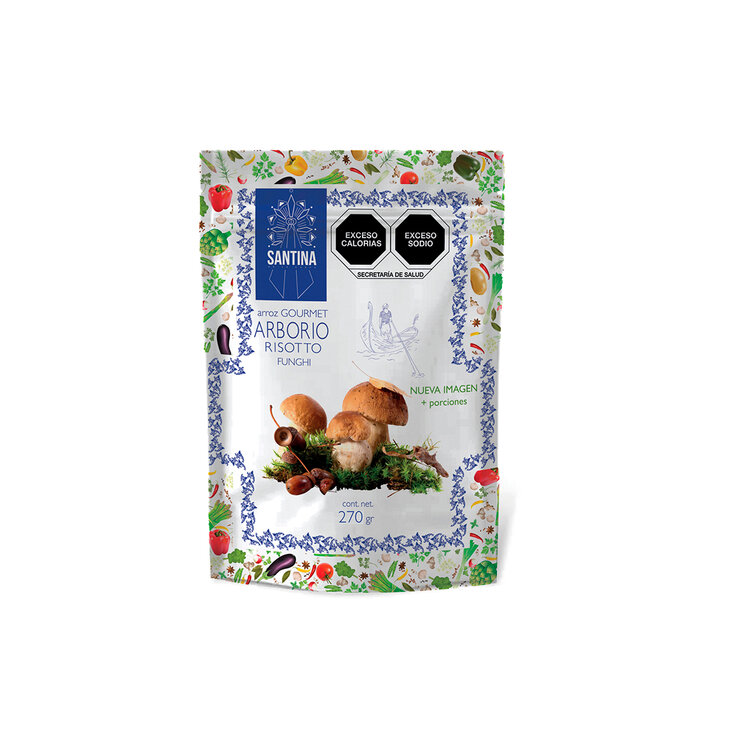 Arroz Arborio Santina Funghi 3 sobres de 270 g — Imagen 3 de 4