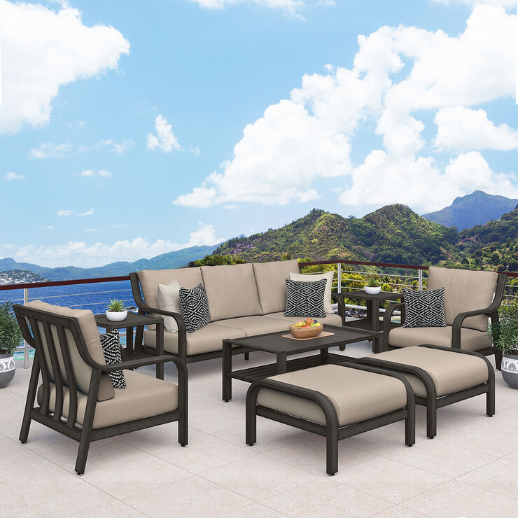 Atleisure, Catalina Sala para Jardin Café de 8 Piezas  — Imagen 1 de 4