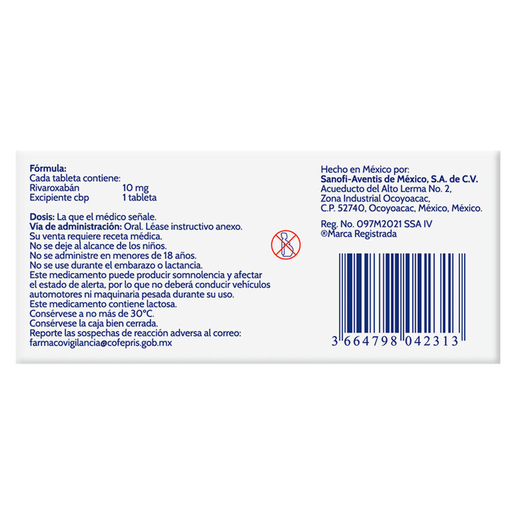 Loventrax 30 Tabletas 10 mg — Imagen 3 de 4