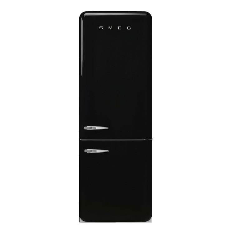 Smeg Refrigerador Negro 16' Estilo Retro — Imagen 1 de 4