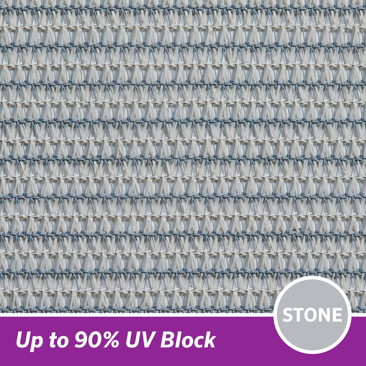 Coolaroo, 3.9m x 2.1m Velaria, Gris — Imagen 2 de 4