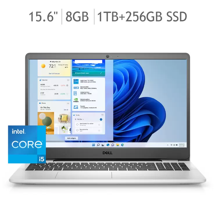 Dell Laptop Inspiron 15.6" Intel Core I5-1135G7 — Imagen 1 de 4