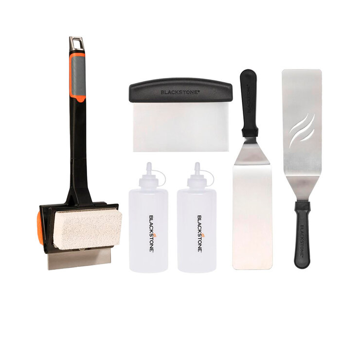 Blackstone Kit Esencial Para Plancha: Set De Espátulas + Cepillo Limpiador — Imagen 1 de 4