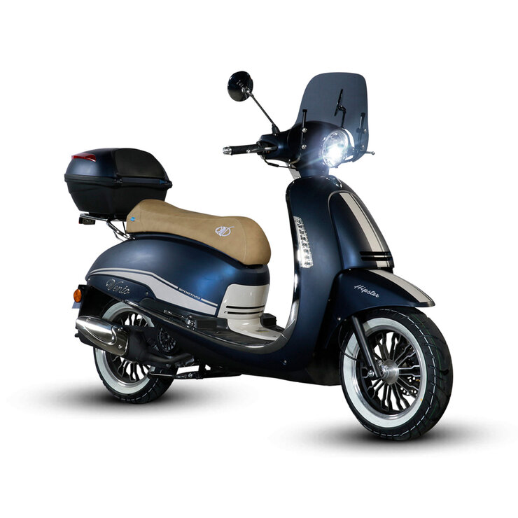Vento Motocicleta Hipster 150cc Azul — Imagen 1 de 4