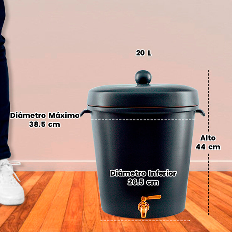 Ecofiltro Filtro de Cerámica de Agua para Hogar 20L — Imagen 2 de 4
