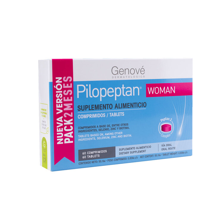 Pilopetan Woman Suplemento Alimenticio 60 Comprimidos — Imagen 2 de 3