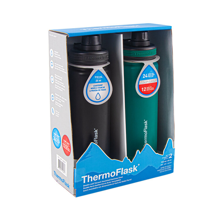 ThermoFlask Juego de Botellas de 710ml — Imagen 2 de 4