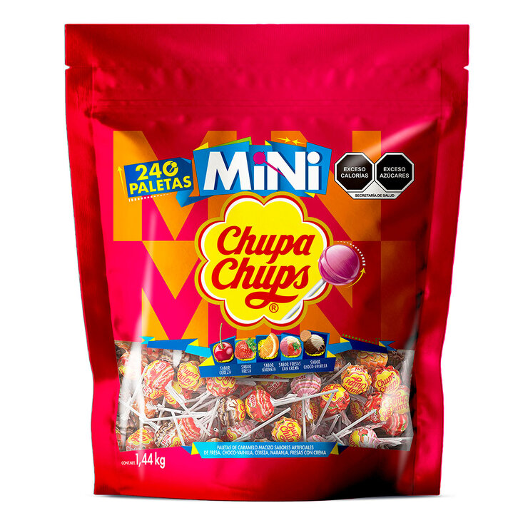 Chupa Chups Minis Paletas de Caramelo 240 pzas de 6 g — Imagen 1 de 4